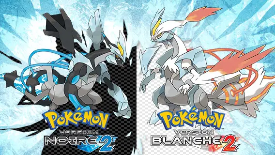 Présentation des logos Officiels FR de Pokémon Noir 2 et Blanc 2